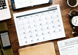 A calendar. - something that can help you decide what is the best time of the year to move house.